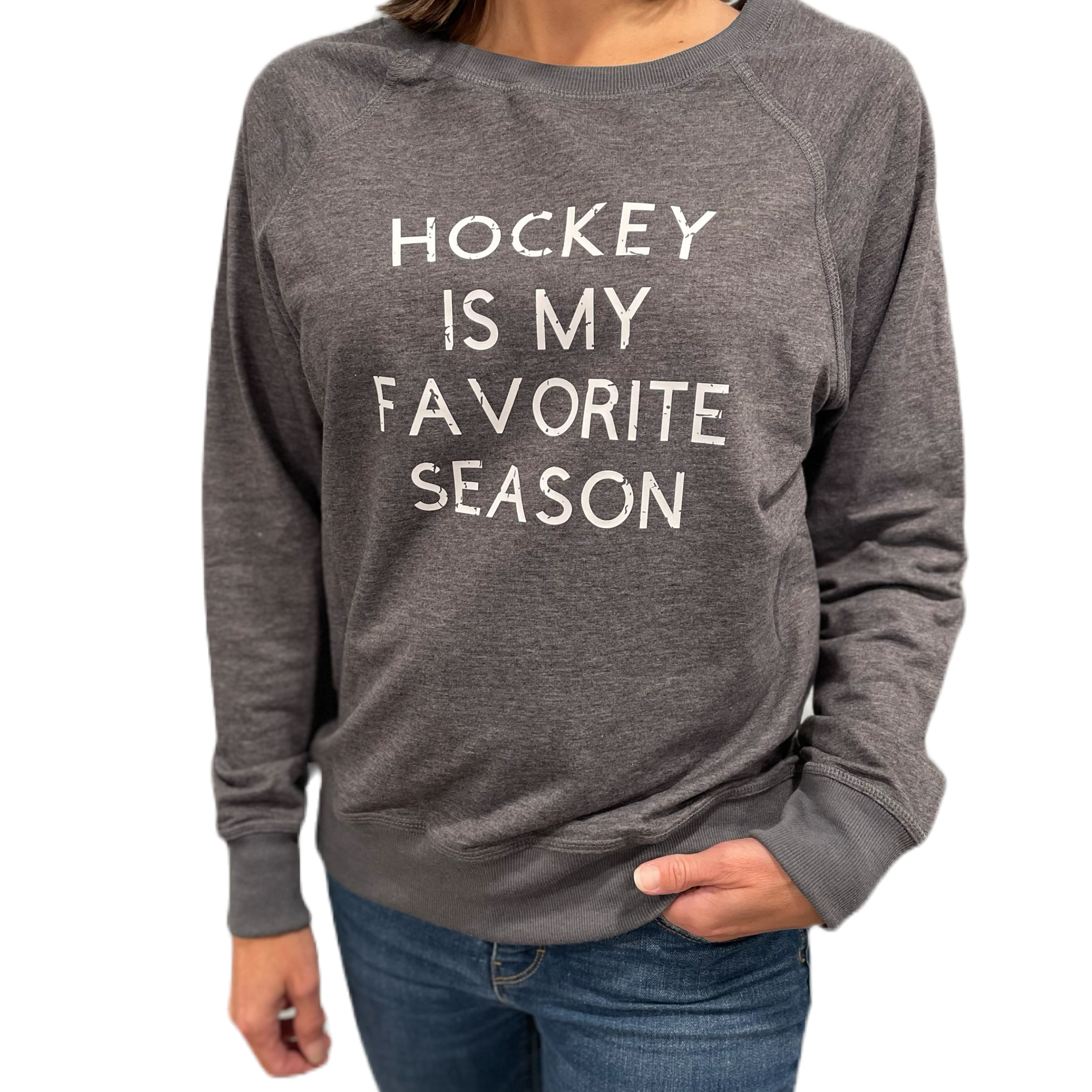 Hockey is my store favorite season sweatshirt